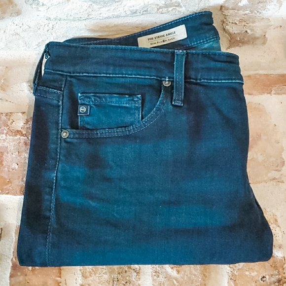 Ag Adriano Goldschmied Denim - AG Adriano Goldschmied Stevie Ankle Cropped Jeans